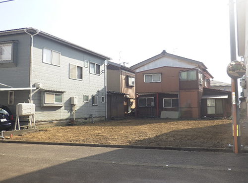 解体事例21　新潟県長岡市川東地区東地域　着手後